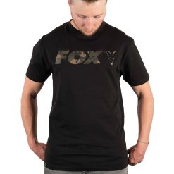 Fox Black/Camo Print T-shirt – XL