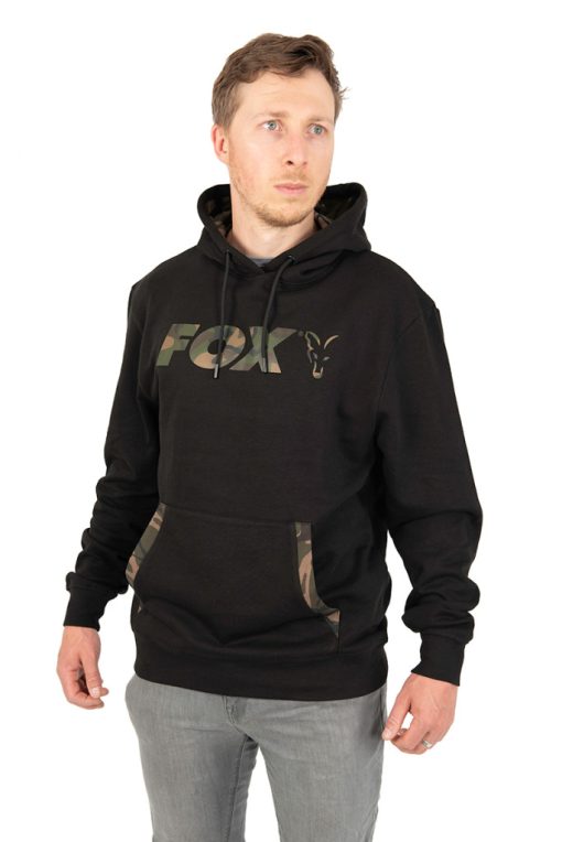 Fox Lw Back / Camo Print Pullover Hoody – M