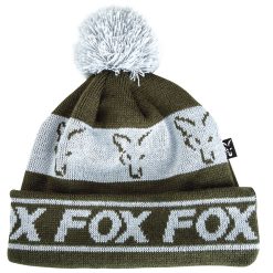 Fox Green Silver Lined Bobble