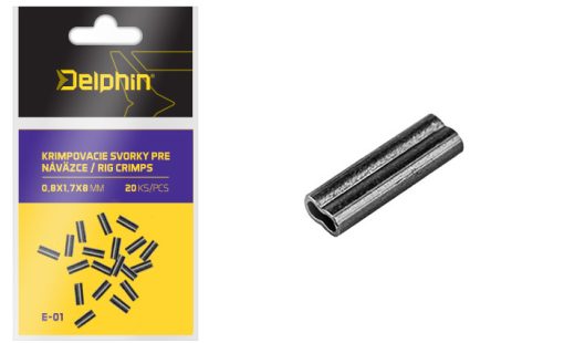 Bride Terminale Delphin 1.2x2.6x8mm - 20buc