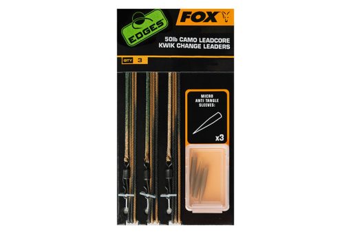 Fox Edges Ready Tied Camo Leadcore Leaders