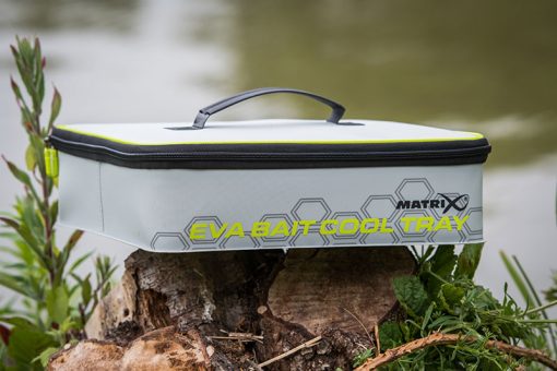 Matrix Eva Bait Cooler Tray (Light Grey) (Inc 4 Tubs) - imagine 2