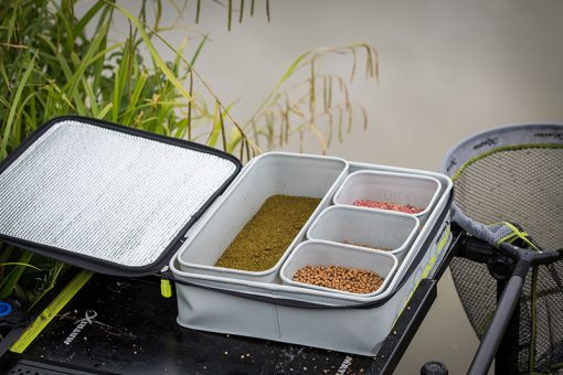 Matrix Eva Bait Cooler Tray (Light Grey) (Inc 4 Tubs) - imagine 4