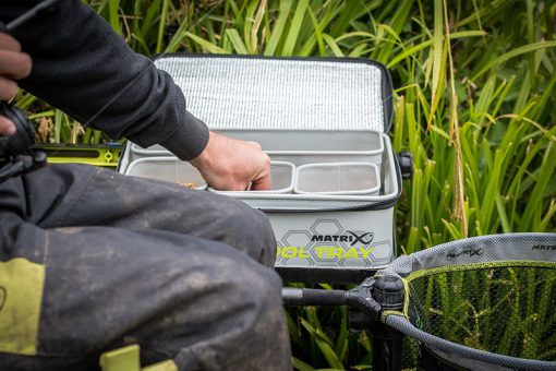 Matrix Eva Bait Cooler Tray (Light Grey) (Inc 4 Tubs) - imagine 6