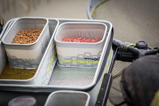 Matrix Eva Bait Cooler Tray (Light Grey) (Inc 4 Tubs) - imagine 7