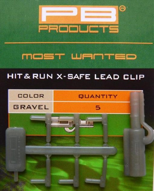 PB HIT - RUN X-SAFE LEAD CLIP GRAVEL - imagine 2