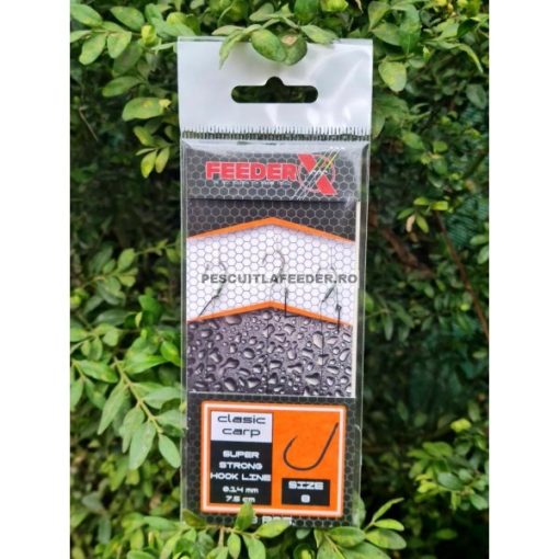 Carlige Legate FeederX Clasic Carp Nr.12 - 3buc