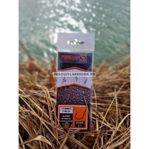 Carlige Legate FeederX Clasic Carp Nr.12 - 3buc - imagine 2