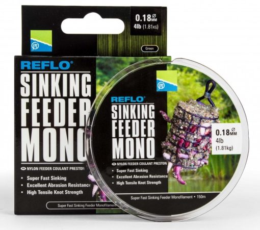 Preston Reflo Sinking Feeder Mono 150m 5lb 0.20mm
