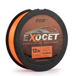 Fox Exocet Fluoro Orange Mono 0.26mm 10lb / 4.9kg (1000m)