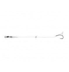 Carp Spirit Fluorocarbon 'D' Rig - Barbed 8 - 15lb