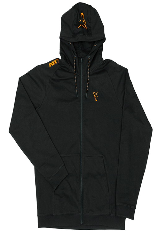 Fox Coll Black Orange Lw Hoodie Medium - imagine 3