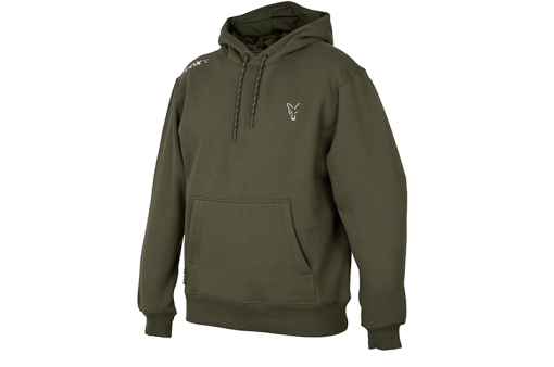 Fox Collection Green / Silver Hoodie – L