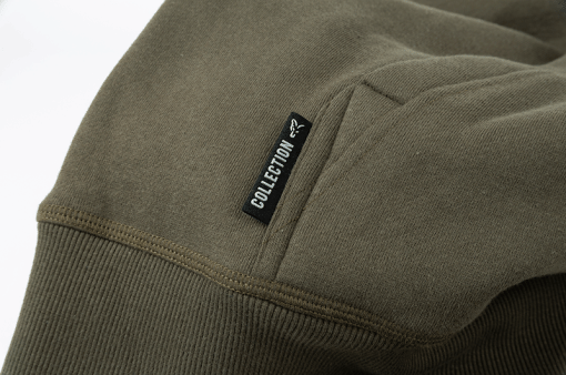 Fox Collection Green / Silver Hoodie – L - imagine 6