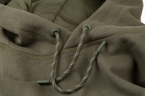 Fox Collection Green / Silver Hoodie – L - imagine 5