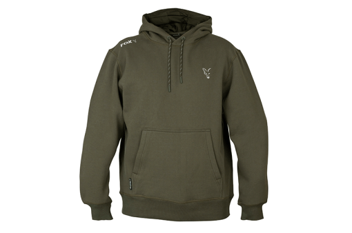 Fox Collection Green / Silver Hoodie – L - imagine 2