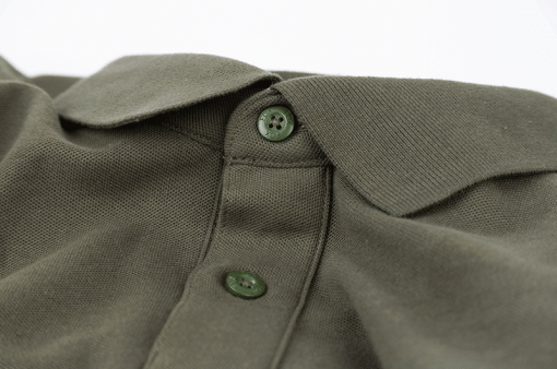 Fox Collection Green / Silver Polo Shirt - L - imagine 5