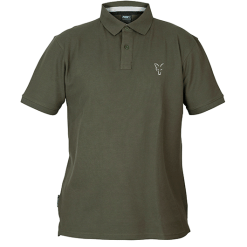 Fox Collection Green / Silver Polo Shirt - S