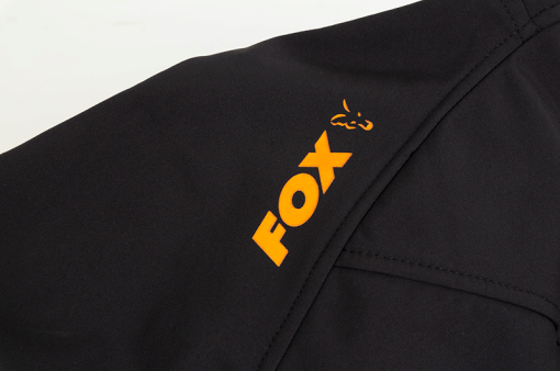 Fox Collection Black / Orange Shell Hoodie – xl - imagine 10