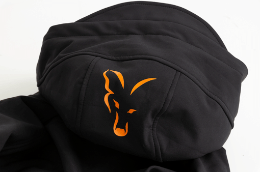 Fox Collection Black / Orange Shell Hoodie – xl - imagine 9