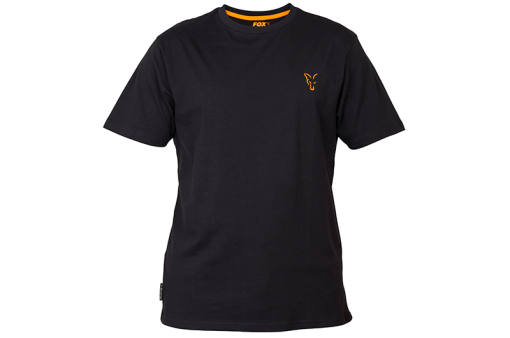 Fox collection black / orange t-shirt - s