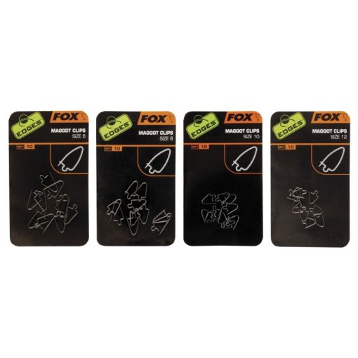Fox Edges Maggot Clips Size 6 x 10