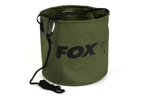 Fox Collapsable Large Water Bucket Inc Rope/clip