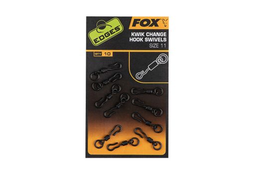 Fox Edges Kwik Change Hook Swivels Sz 11x10