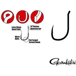GAMAKATSU CARLIGE G-CARP WIDE GAPE SUPER 10BUC.PL, NR.8
