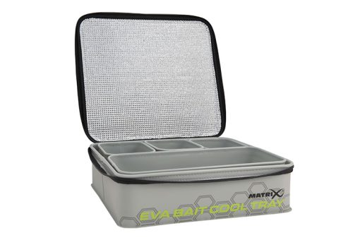 Matrix Eva Bait Cooler Tray (Light Grey) (Inc 4 Tubs) - imagine 10