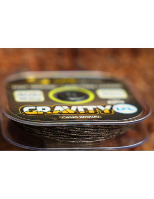 Carp Spirit Gravity LFL - Lead Free Leader 10M 40LB / Camo Brown - imagine 2