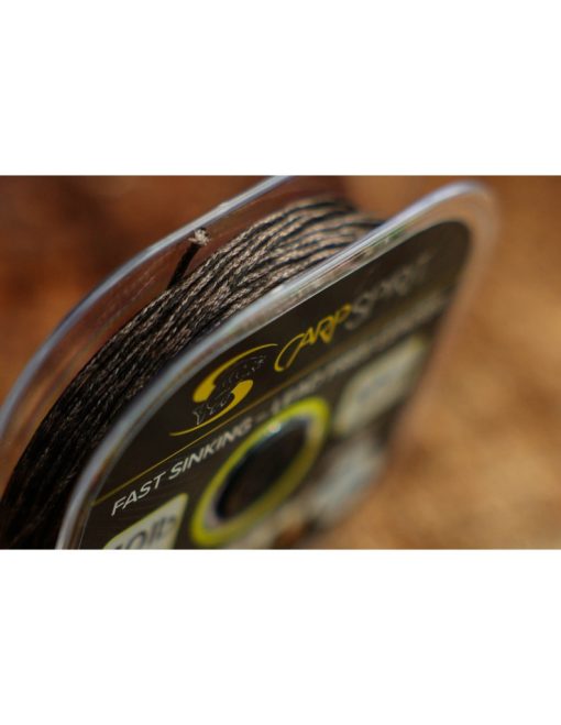 Carp Spirit Gravity LFL - Lead Free Leader 10M 40LB / Camo Brown - imagine 3
