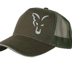 Fox Green / Silver Trucker Cap