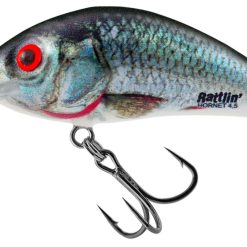 Vobler Salmo Hornet Rattlin Shallow 3,5cm Holographic Real Dace
