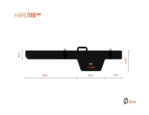 Delphin Husa Drevec Hard 115cm - imagine 2