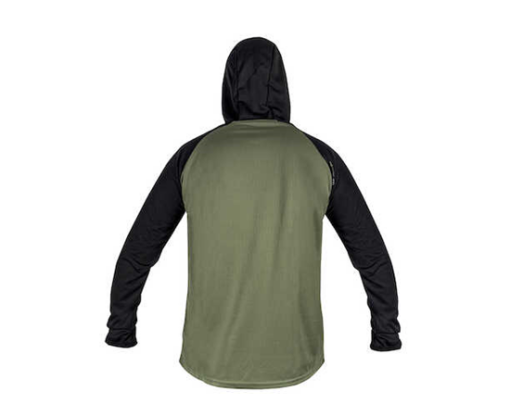 Korum Dri-Active Hooded Longsleeve T-Shirt XXL - imagine 2