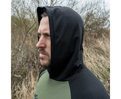 Korum Dri-Active Hooded Longsleeve T-Shirt XXL - imagine 6