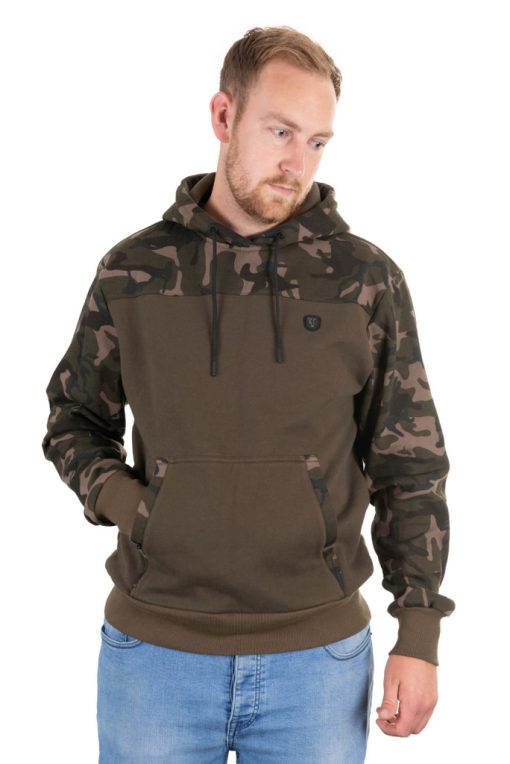 Fox Khaki / Camo Hoody – S