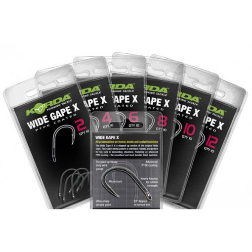KORDA CIRLIG WIDE GAPE X NR.4 10BUC/PLIC