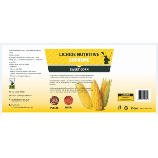 Lichid Nutritiv 2.20 Baits - Porumb - imagine 2