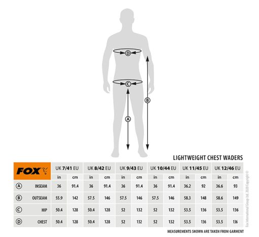 Fox Green Lw Waders 10 / 44 - imagine 3