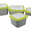Matrix 1.1Pt Grey/Lime Bait Box Solid Top 1,25l