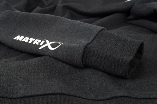 Matrix Minimal Black/Marl + Lime Hoody - XL - imagine 6