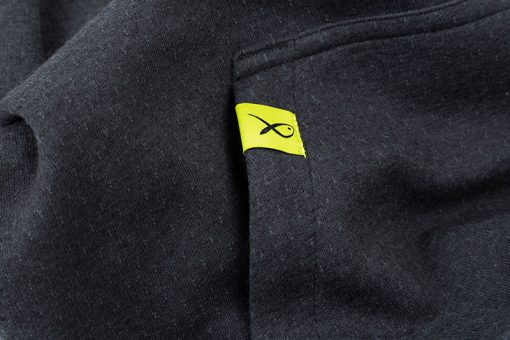 Matrix Minimal Black/Marl + Lime Hoody - XL - imagine 5