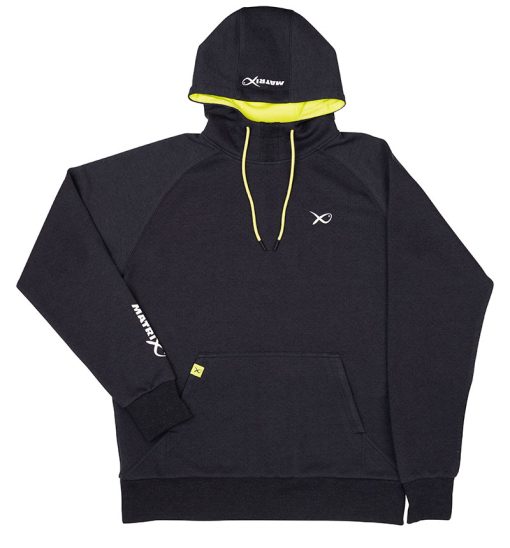 Matrix Minimal Black/Marl + Lime Hoody - XL - imagine 3