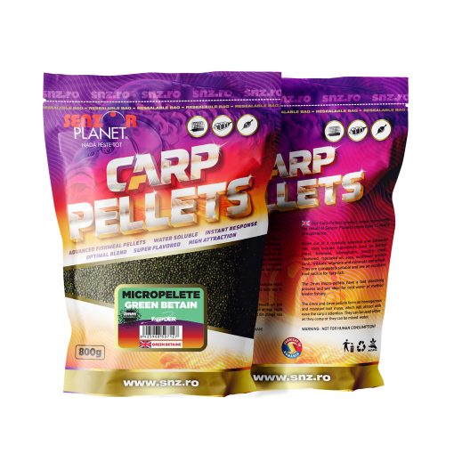 Micropelete Senzor 800g 2mm - Green Betain