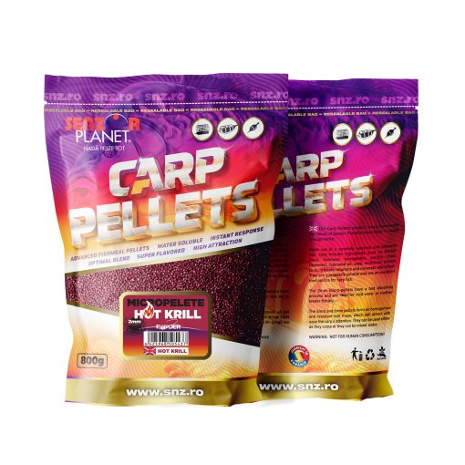 Micropelete Senzor 800g 2mm - Hot Krill