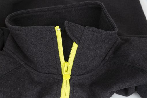 Matrix Minimal Black/Marl + Lime 1/4 Zip - XXL - imagine 5