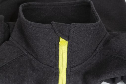 Matrix Minimal Black/Marl + Lime 1/4 Zip - XXL - imagine 4
