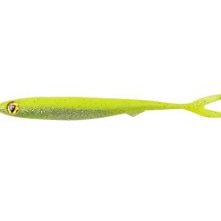 Rage slick finesse super soft 9cm/3. 5 uv chartreuse ayu x  50pcs
